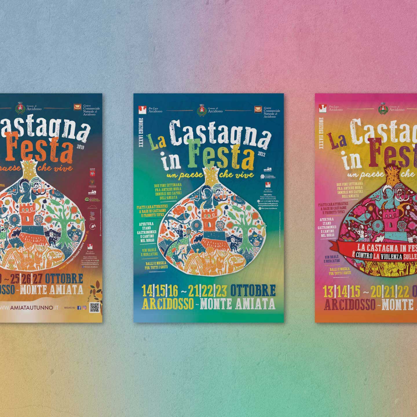 foto manifesti festa castagna