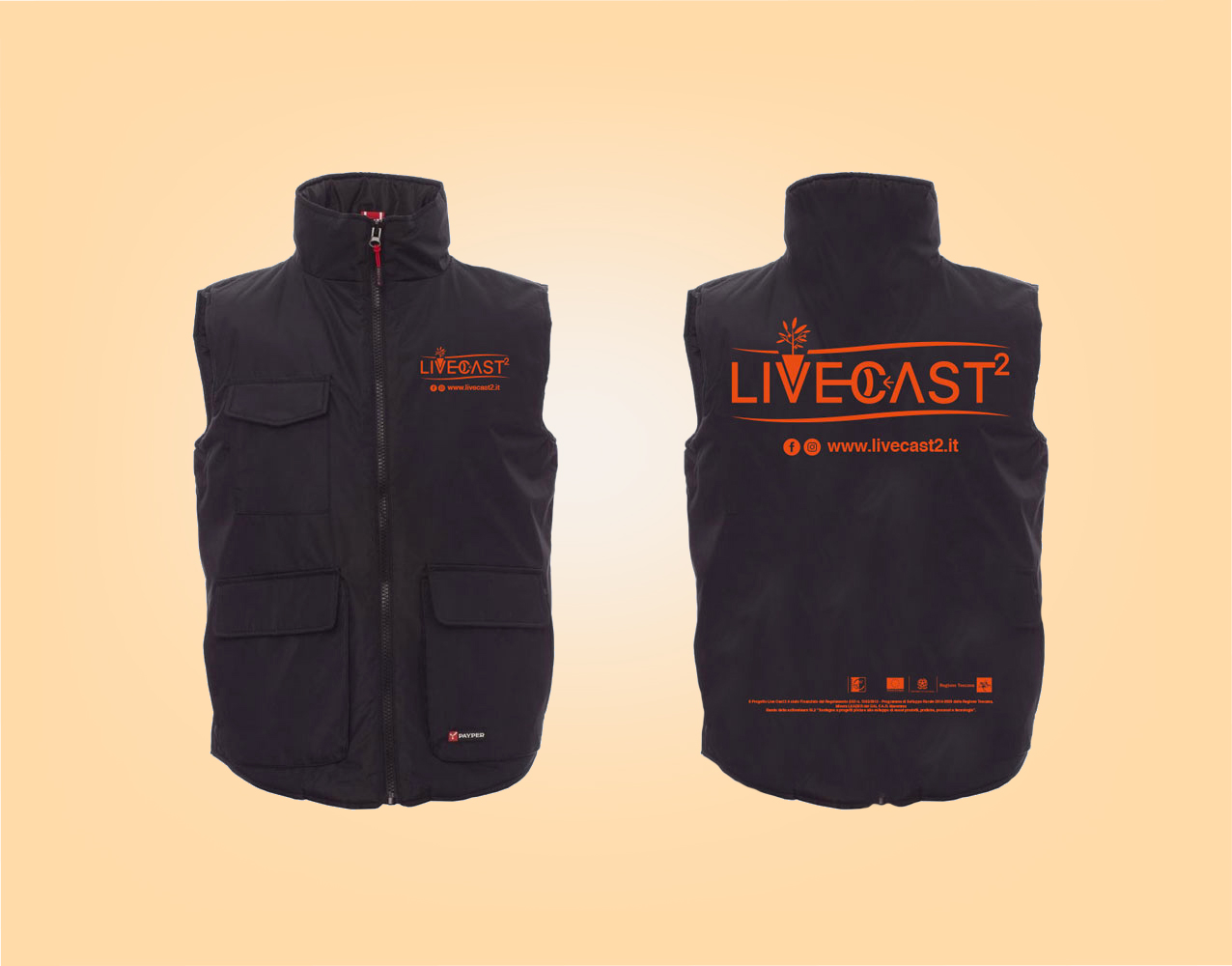 Live Cast 2 gilet