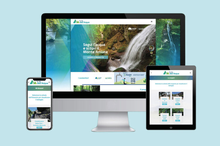 Le Vie dell'Acqua sito web