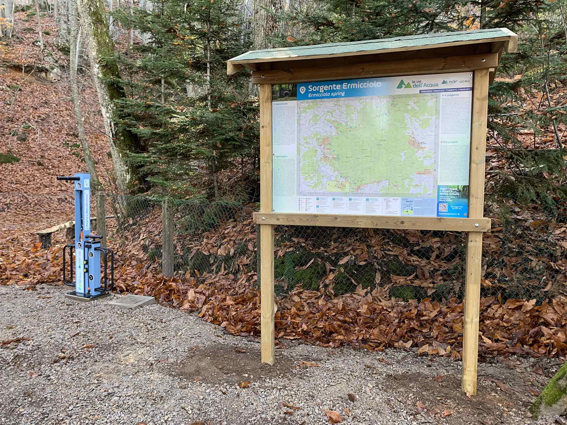 Le Vie dell'Acqua bacheca