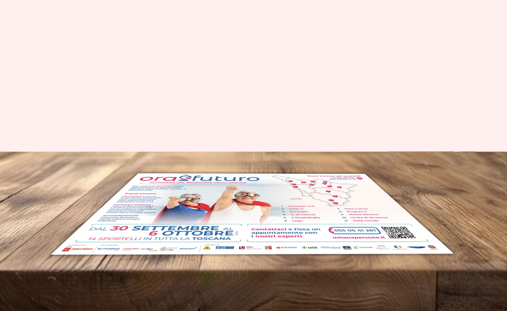 Ora è Futuro tovaglietta