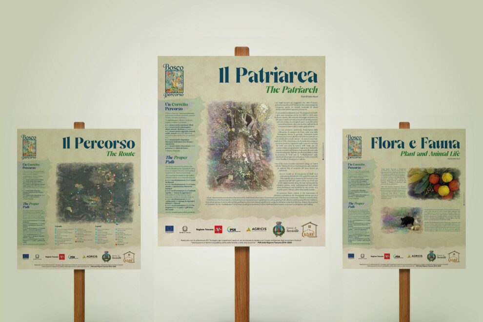 Bosco Percorso segnaletica