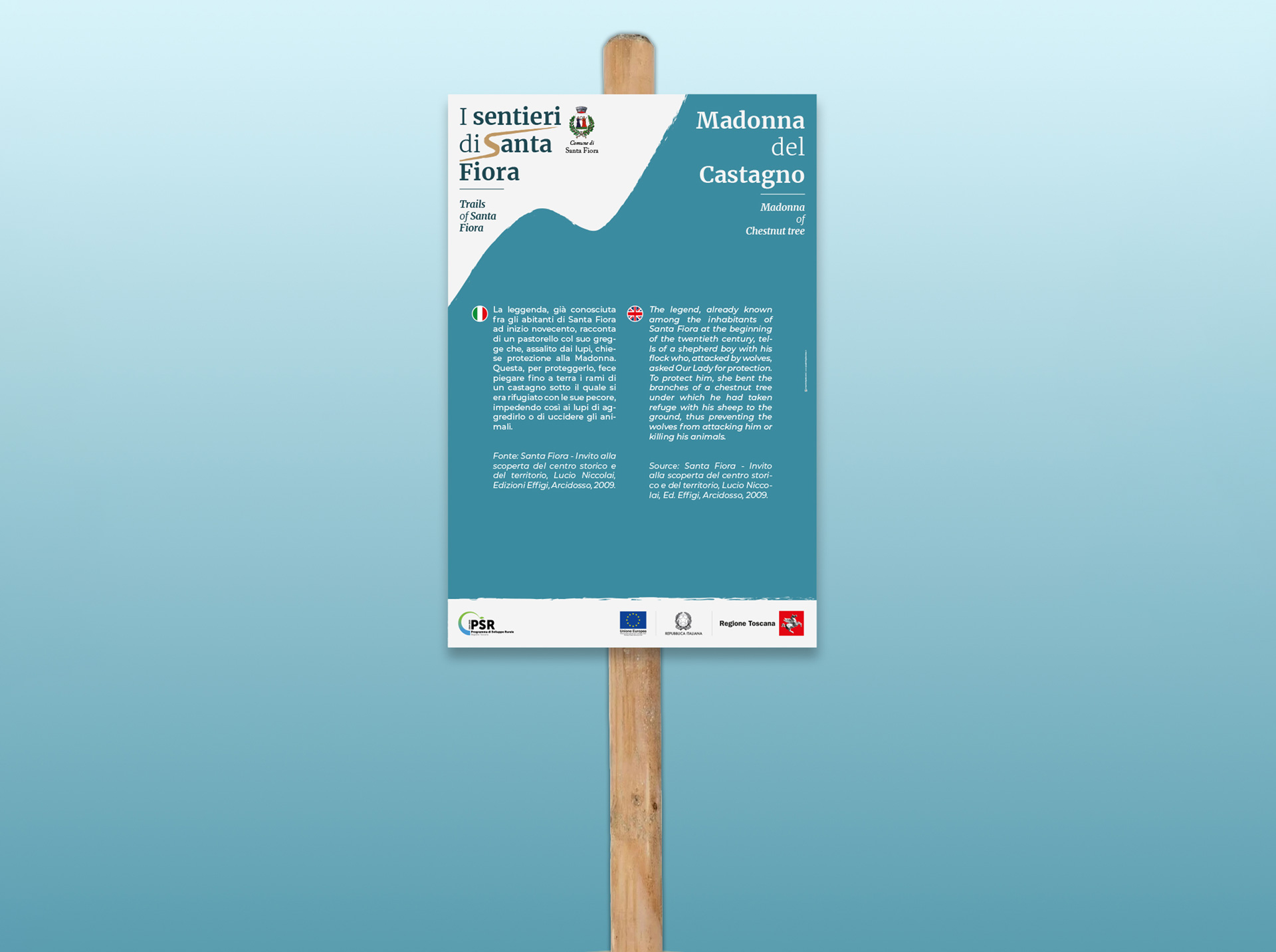 sentieri santa fiora pannello